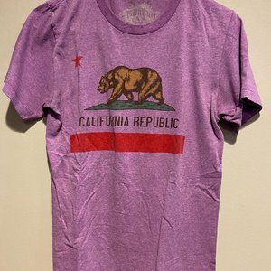 Urban Outfitters Purple California Republic T-Shirt - Men's Small